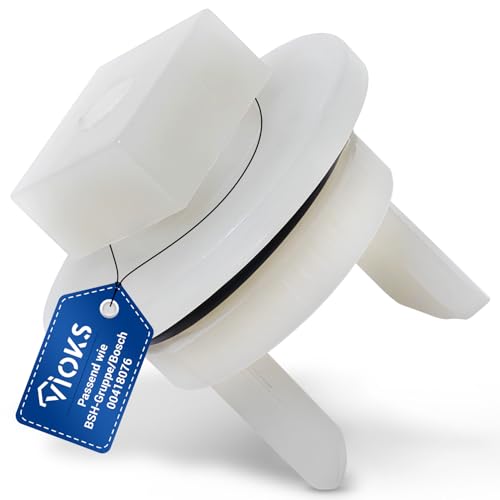 VIOKS 1x Fleischwolf Kupplung für Antriebswelle Kunststoff Ersatz für Bosch 00418076 00020470 MUM Kupplung fuer Fleischwolf Bosch MF155 MFW15 MUM4 MUM5 MUZ4FW Champion HomeProfessional ProfiMixx