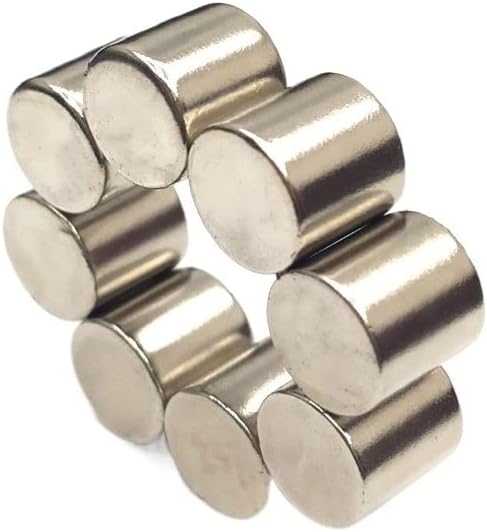 Diametrically NdFeB 3D Printed Cartan Game Diameter 10x10 mm Neodymium Permanent Grade N45 NiCuNi Plated magnet(24pcs)