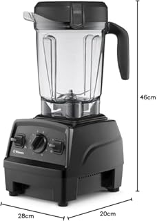 Vitamix - Explorian 320 BK - Potenza motore: 2,2 CV - Velocità variabile - Boccale 2 L