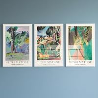 Set di 6 stampe William Morris, arredamento Art Nouveau, stampa botanica, poster di fiori, decorazioni per la casa, arte vintage, arte da parete stampabile, galleria - Italia