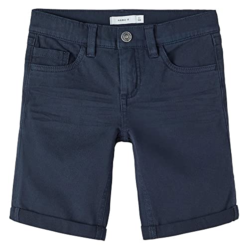 NAME IT Jungen Nkmsofus Twiisak Long Short Tb Shorts, Dark Sapphire, 152