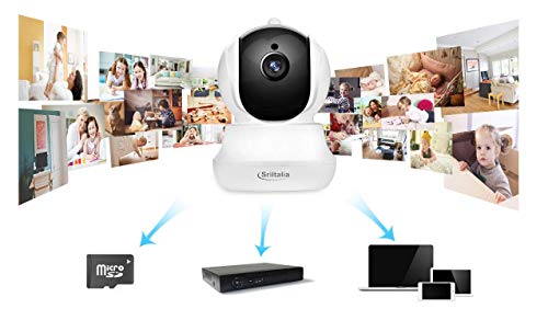 Caméra motorisée WiFi SriHome SP020 3MP suivi automatique MicroSD