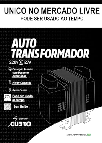 TRANSFORMADOR PARA USO EXTERNO ATE 7.000 VA 127/220/127 PARA AR SPLIT ATE 18.000 BTU