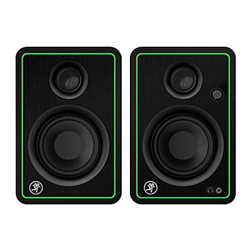 Mackie Cr3-X 3-Inch Multimedia Monitors (Pair) Bundle With Knox Gear Monitor Stands (2 Items) #TOP3