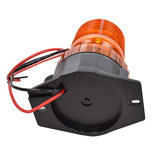 Hqrp 30-Led 360 Degrees Mini Beacon Amber Warning Strobe Light Works With Toyota Cushion Forklift 7Fgcu70 / 8Fgcsu20 / 8Fgcu15 / 8Fgcu18 / 8Fgcu20 / 8Fgcu25 / 8Fgcu30 / 8Fgcu32 #TOP5