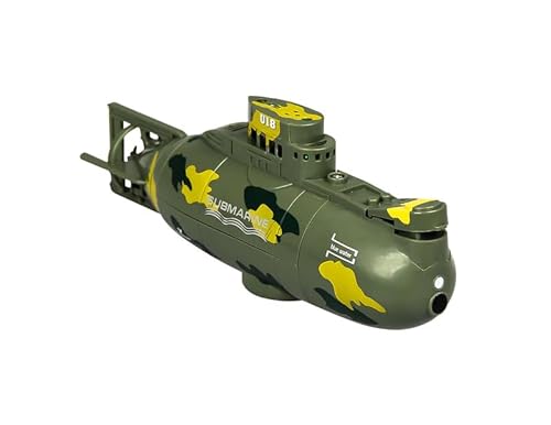 Hanzete Create Toys 3311M Mini RC Submarine Boat RC Toy Remote Control Waterproof Diving Birthday Kids Boys