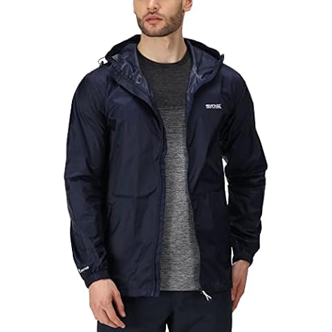 XRegatta Mens Pack-It III Waterproof Packaway Jacket - Navy - XL Cover