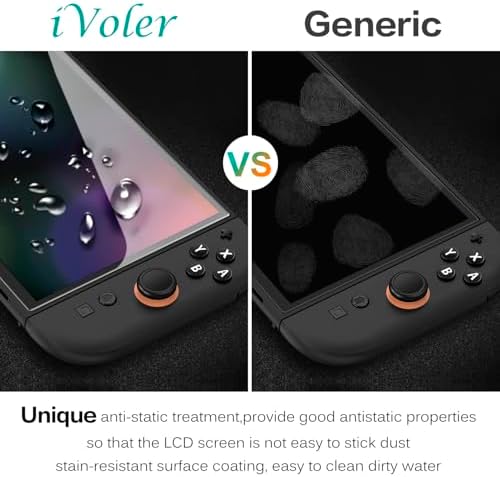 ivoler 3-Pack Screen Protector Tempered Glass for Nintendo Switch 2 Model 2025, Accessories Transparent HD Clear Anti-Scratch Screen Protector for Nintendo Switch 2, 7.9-Inch — view 6