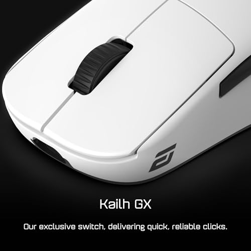 undefined エンドゲームギア(Endgame Gear) OP1w 4K ワイヤレス ゲーミングマウス 4000Hz ポーリングレート Kailh GXスイッチ PixArt PAW3395 センサー 本体重量 58.5g ボタン数 7個 ホワイト EGG-OP1W4K-WHT の商品画像 2