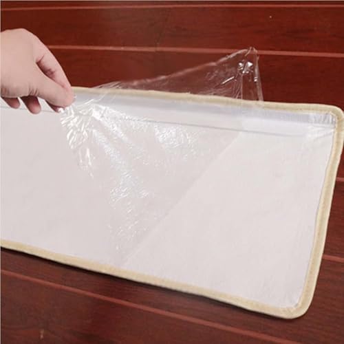 Peldaños de escalera autoadhesivos para proteger escaleras de madera 3