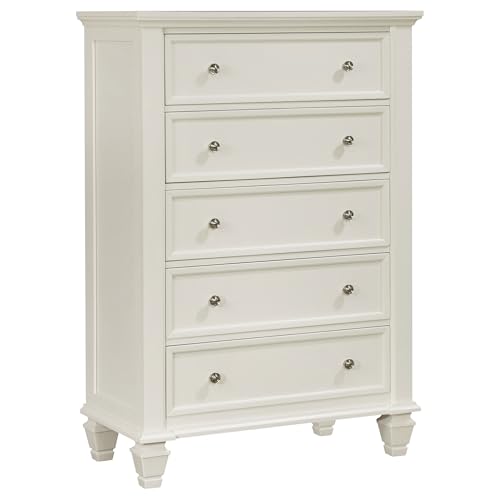 Sandy Beach 5 Drawer Chest with Top Drawer