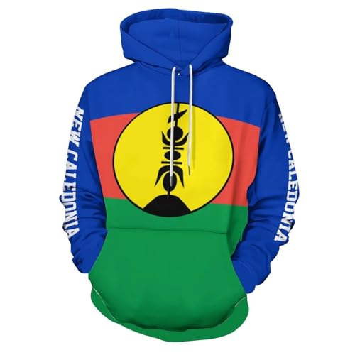 Sweat Nouvelle-Calédonie homme et femme style hip-hop oversize