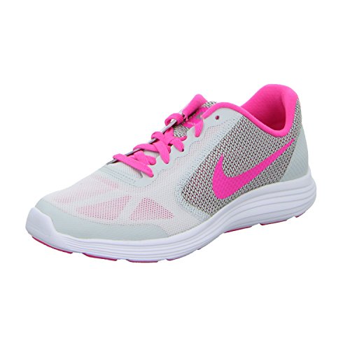 Nike Women’S Revolution 3 (Gs) Multicolour Running Shoe-3.5 Kids Uk (819416)