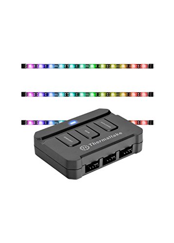 Thermaltake LUMI Color 256C 3-Pack RGB Magnetic LED Strip Control Pack AC-037-LN1NAN-A1 [���s�A���i]