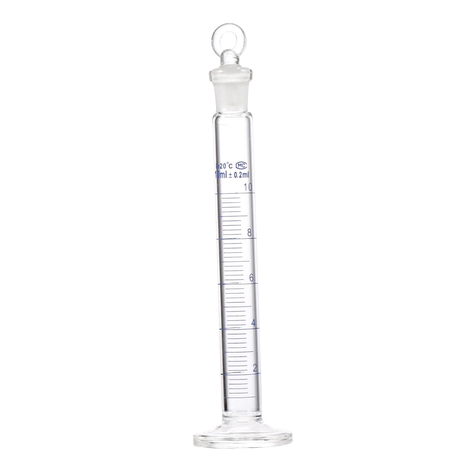 MAGICLULU High Heat Tolerance Graduated Cylinders Lab Tube Tube Container Laboratory Supplies Stopper