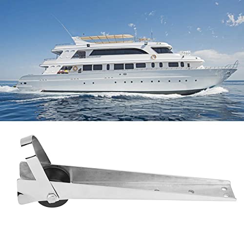 Boat Anchor Roller Gorgeri Anchor Bracket Marine Grade 316 Stainless Steel Boat Bow Anchor Roller Bracket For Yacht Lift Roller Electro Polished Stainless Steel Anchor Roller #TOP1