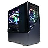 Gehäuse & Kühlung: CyberpowerPC Prism Mid Tower Gehäuse | 6x RGB LED Lüfter | 240mm All-in-one CPU Wasserkühler
