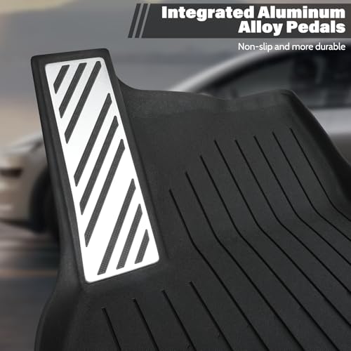 WUTGHUI TPE Floor Mats fit for Tesla Model Y Juniper 2026 2025 All Weather TPE Cargo Liner Cargo Trunk Accessories and Cargo Trunk Mats Front Rear Cargo Mat Full Set by WUTGHUI - Used condition - Image 8