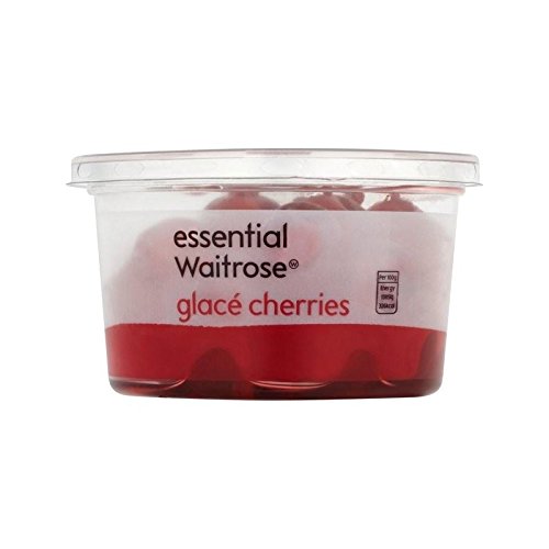 Glace Cerezas 200 G Esencial Waitrose - Paquete de 6