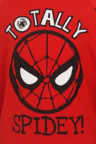 Marvel Avengers Spider-Man Toddler Boys Pullover Hoodie & Jogger Pants Red 4T #TOP6