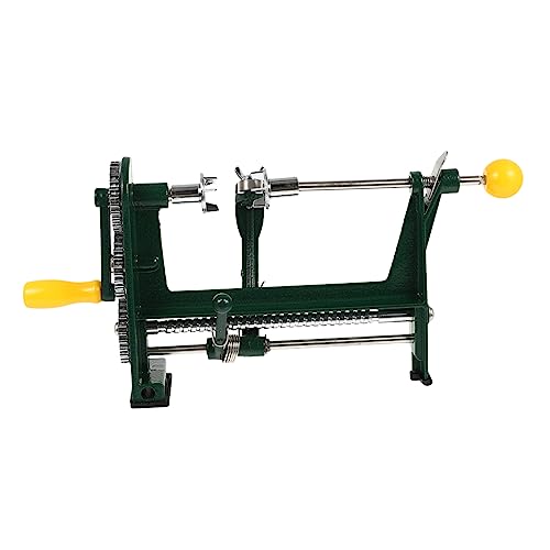 CONGARTENO Pelador Manual Peladora Naranja y Patata con Corte Serrado Pesado Descorazonador y Cortadora para Cocina Hogar