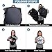 Autovir Foldable Windshield Sun Shade for Car – 240T Reflective UV and Heat Shield with Storage Bag | Keeps Interior Cool | Universal Fit for Sedans, SUVs, and Trucks – Medium (64