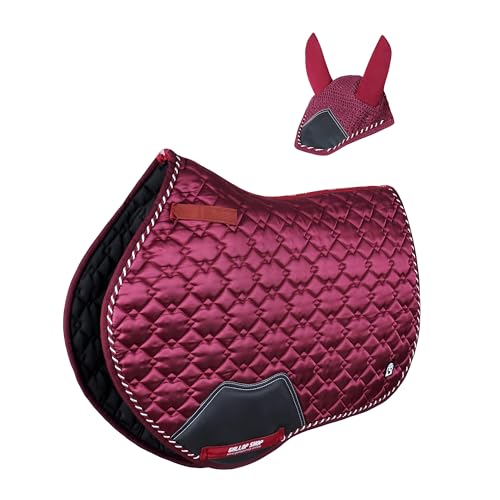 Gallop Shop Luminous Close Contact Saddle Pads (Sunset Glow, Full)