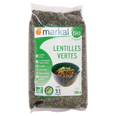 LENTILLES VERT 500G FRCE