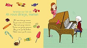 Hardcover Mon petit Mozart - Livre sonore avec 6 puces - Dès 1 an [French] Book