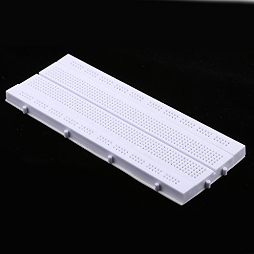 F Fityle Placa De Pão Sem Solda/Placa De Teste Placa De Ensaio PWB 17,3 X 6,7cm 840 Furos