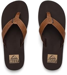 Reef REEF NEWPORT Bruin - Schoenen Teenslippers Heren € 111,92