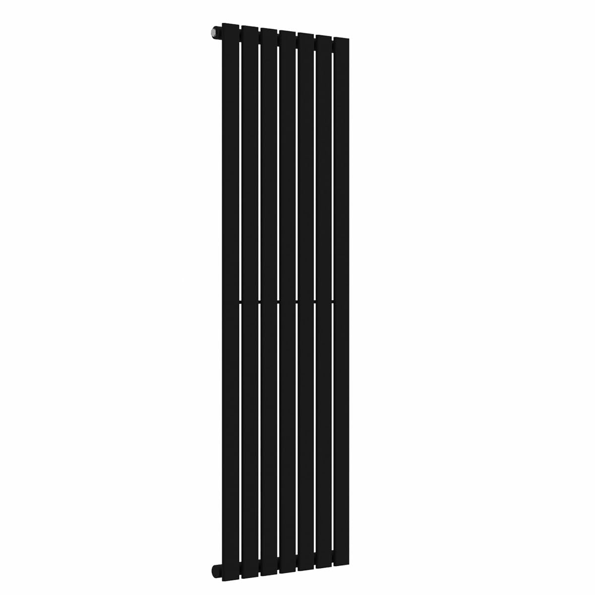 B&Q -  Flat Vertical Radiator Black 1600 mm X 480 mm Single784W (2676 Btu)Lux Flat-1600-490S