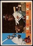 1960 Topps #246 Lee Maye Milwaukee Braves (Baseball Card) FAIR Braves