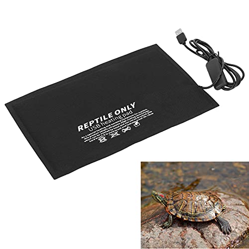 Alfombrilla térmica para reptiles con control USB grande miniatura 7
