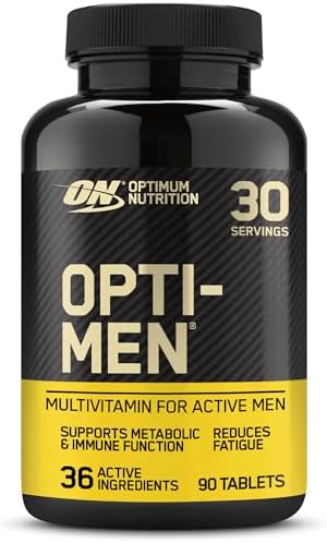 Optimum Nutrition Opti-Men Multivitamínico, 90 Comprimidos, Sumin...