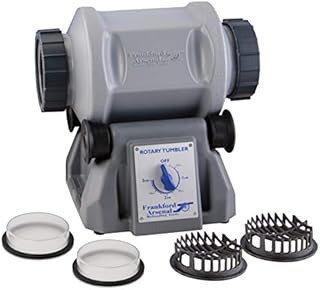 Frankford Arsenal unisex adult European Platinum Series Rotary Tumbler 7L 220V, Grey, 7 L US