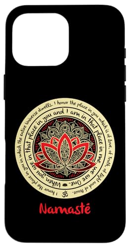NAMASTE WE ARE ONE ���K ���Ƃ킴 ���M �搶 �w�� �X�}�z�P�[�X iPhone 16 Pro Max �p