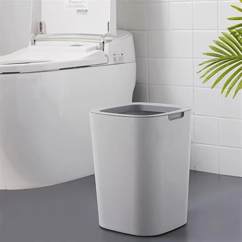 Cubo de basura cuadrado compacto contenedor de interior de 8 litros 7