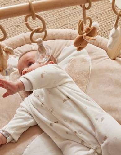 Tapis d'activités sensoriel Noukie's pour l'éveil de bébé dans le salon - 6