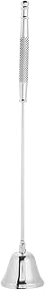 Estink Wick Snuffer, Stainless Steel Candle Cover for Easy Wick Trimming, Elegant Bell Shaped Design for Home Use, Perfect for Romantic Dinners and Relaxing Baths (Silver)