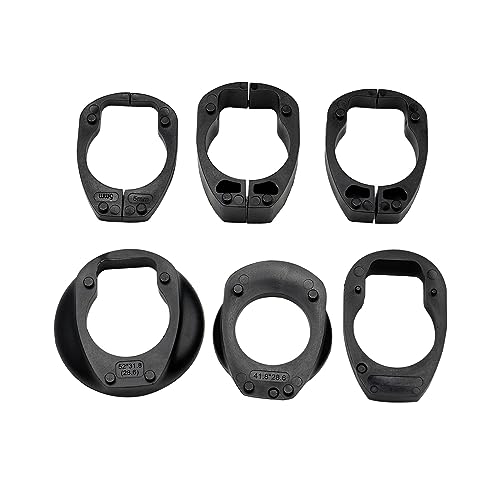 Elvaesther 1 Set Bicycle Headset Spacer Bike Handlebar Stem Washer Set 28.6MM ?Fork Headset Spacer Bike Accessories 6 Piece Set