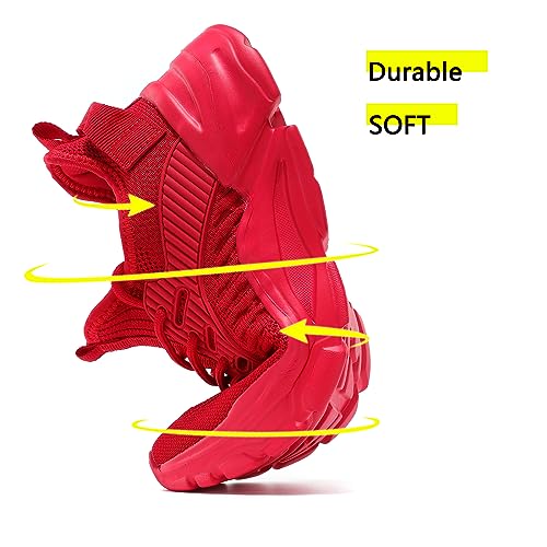 Image of Womens Running Shoes Slip on Breathable Lightweight Fashion Sneakers Athletic Sports Walking Gym Work Shoes
