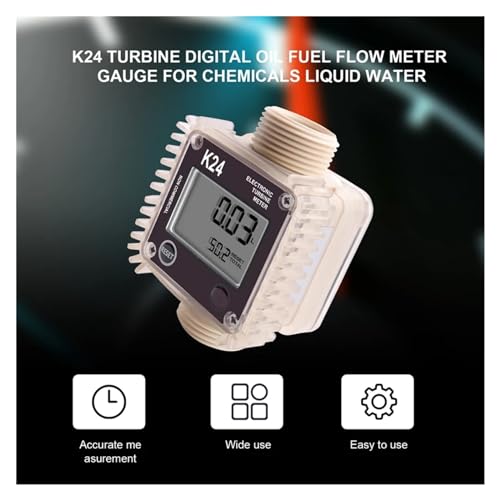 Débitmètre d'eau et carburant K24 numérique pour huile