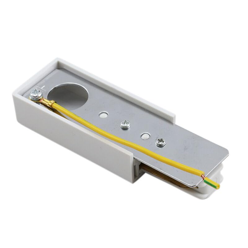 PIÈCE DE CONNEXION - Accessoire d'éclairage sur rail à 1 phase - Blanc
