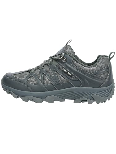 CAMEL CROWN Hiking Shoes Men Breathable Non-Slip Sneakers Lightweight Low Top for Outdoor Trailing Trekking Walking Grey-New 10 - Thumbnail 4