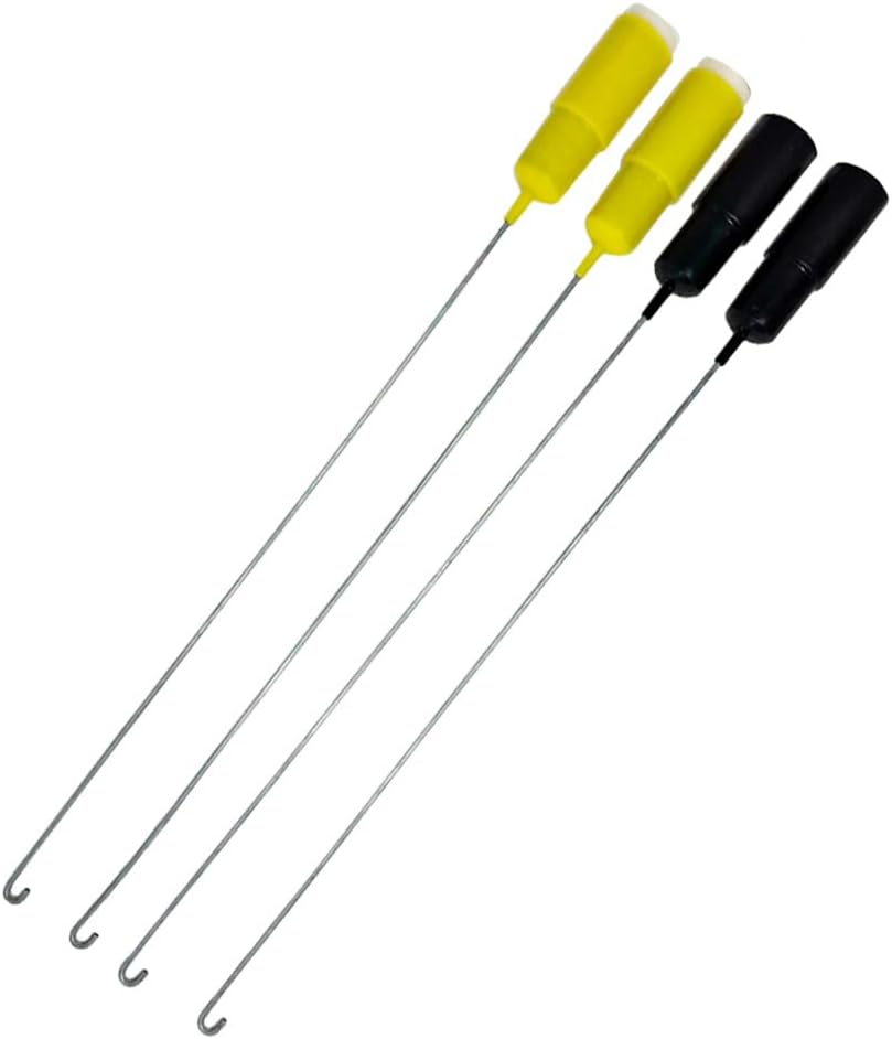 US-Based Supplier – WH16X26912 and WH16X26913 Set of 4 Washer Suspension Rod Replacement and Spring Assembly Kit, 2 (Yellow), 2 (Black), 26.5 inches