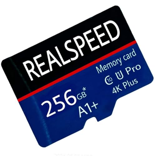Image of 256GB MicroSD Memory Card, Class 10,