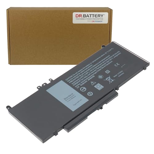 DR. BATTERY 6MT4T Battery Replacement Compatible with Dell Latitude E5270 E5470 E5550 E5570 Series 07V69Y 7V69Y R0TMP ROTMP [7.6V/62Wh]