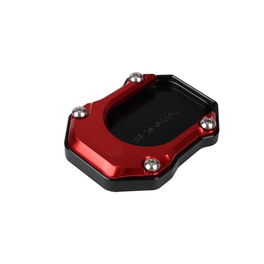 Agrandisseur de support CNC Loncin VOGE SR4MAX 2022 en aluminium anodisé rouge