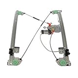 Drivers Front Power Window Lift Regulator with Motor Assembly Replacement for Ford Lincoln Pickup Truck 4L3Z1523201CA